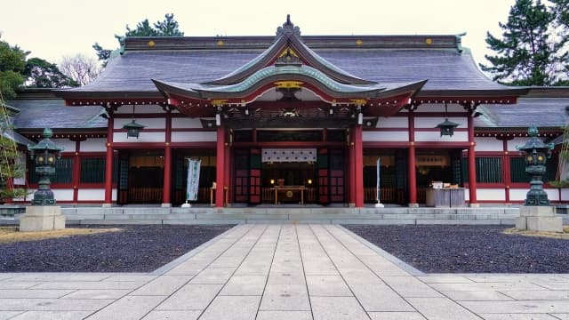 日本全国天満宮ナビ-気比神宮の外拝殿